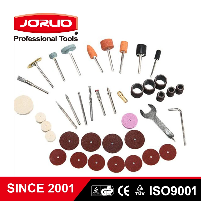 40Pcs Rotary Tool Accessory Bit Set Sanding Grinding Polishing Cutting Kit