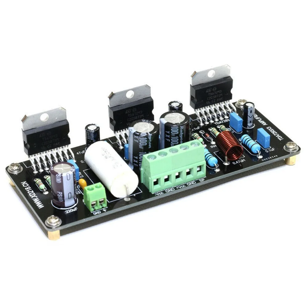 

Assembled TDA7293 Three Parallel 150W 4-8 ohm Mono Power Amplifier Finished Board