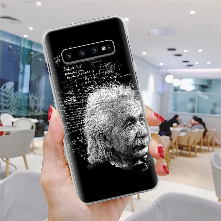 Математика formul Математика E = mc2 чехол для телефона samsung Galaxy S10e S10 Plus S7 S8 S9 Plus Note 8 9 M10 M20 M30 жесткий чехол Coque