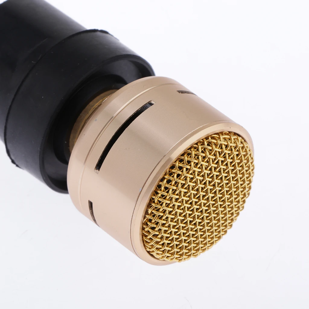 Dynamic Wireless/ Wired Microphone Core Capsules Cartridge Replacement Micro MIC Core for KTV Stage Performance and Meeting