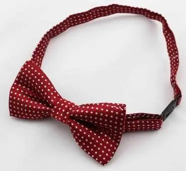 Модный галстук-бабочка в горошек для мальчиков
