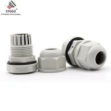 Воздухопроницаемый черный пластиковый винтовой клапан M12