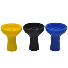 Новинка, черный силиконовый держатель для головы, аксессуары для курения, высококачественный держатель для головы, силиконовая чаша для кальяна