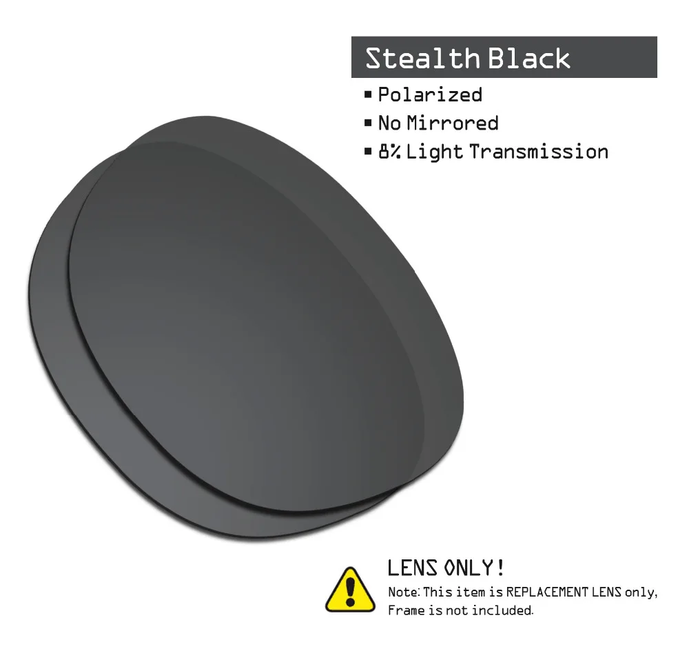 SmartVLT 3 Pairs Polarized Sunglasses Replacement Lenses for Oakley Latch Stealth Black & Silver Titanium & Plasma Purple SmartVLT 3 Pairs Polarized Sunglasses Replacement Lenses for Oakley Latch Stealth Black & Silver Titanium & Plasma Purple