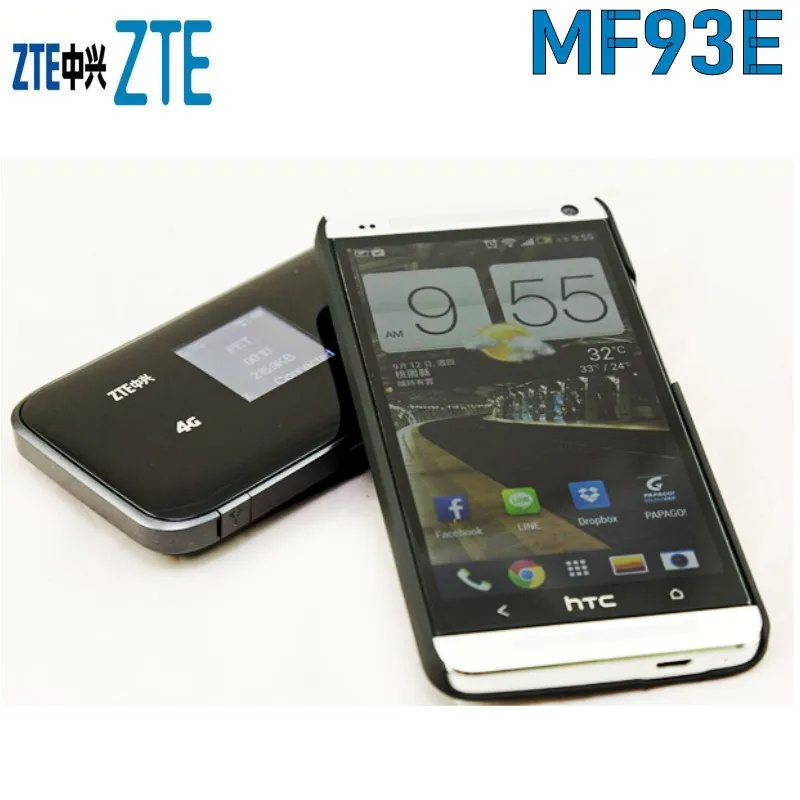  Original Unlock 100Mbps ZTE MF93E 4G LTE Pocket Wi Fi Router Support LTE FDD And TDD