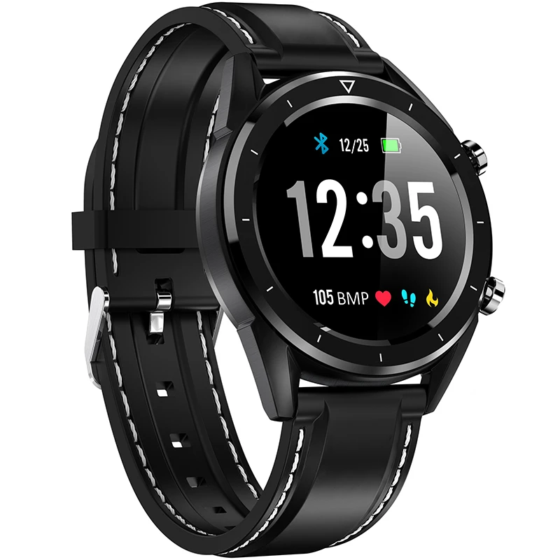 

Bluetooth DT28 Men Smart Watch IP68 Waterproof Watch ECG Heart Rate Monitor Fitness Tracker Wristband Smartband Sport Wristwatch