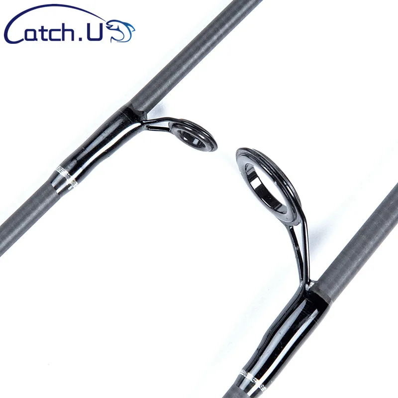 Catch.U 1.8M Fishing Rod Carbon Spinning Rods UL Lure Casting Rod Ultra Light Power Soft Fishing Rod Carp Line 2-5lb Wt 0.8-5g