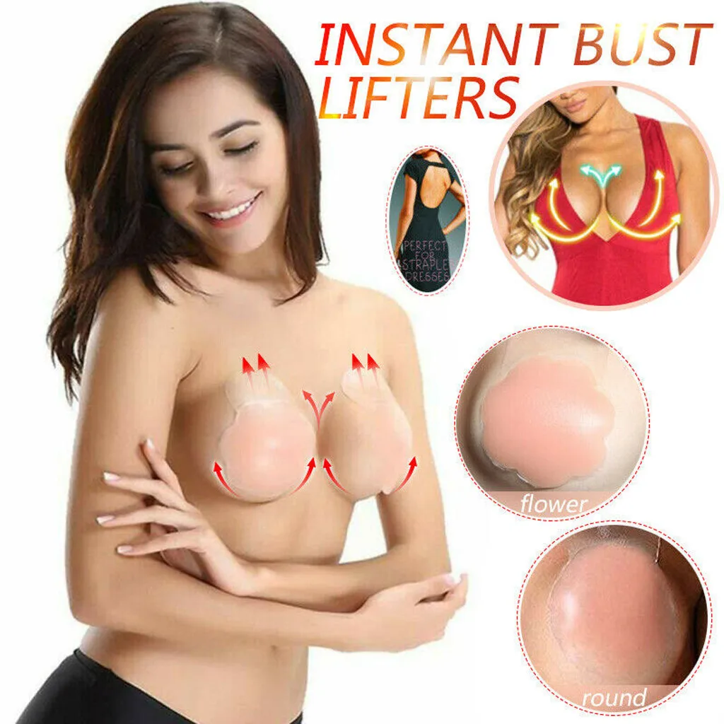 Magic Beauty Instant Lift Women Invisible Brassy Tape Breast Lifting Bra Tape Round shape Women's Intimates Magic Beauty Instant Lift Women Invisible Brassy Tape Breast Lifting Bra Tape Round shape Women's Intimates