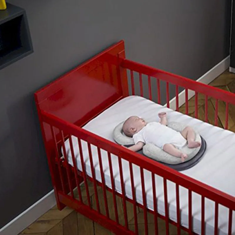 Новорожденный ребенок Подушка позиционер сна предотвратить плоскую голову формирование защиты Подушка Детская позиционер Анти ролл Подушка детская кровать