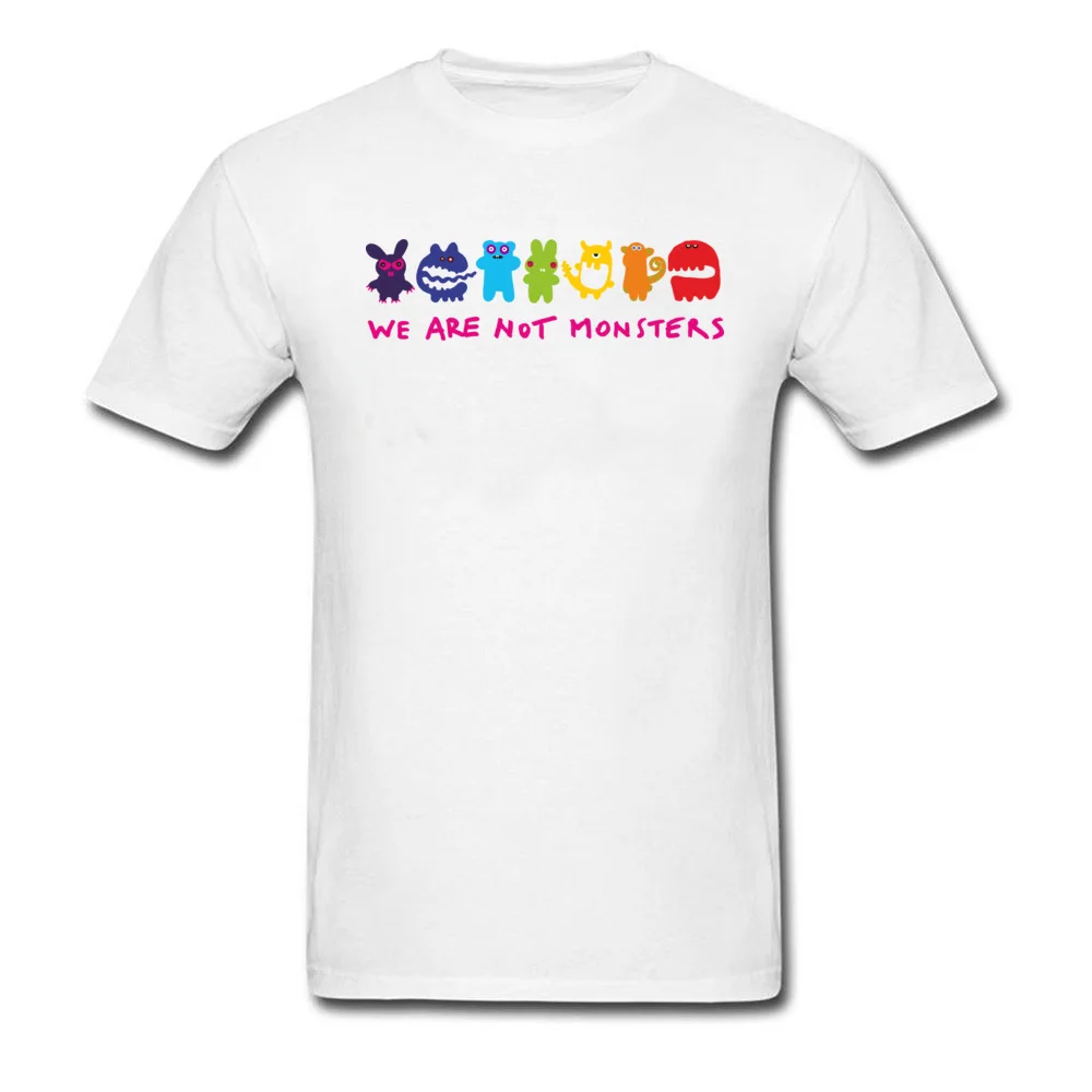 Gay Lesbian Pride We are not Monsters_white