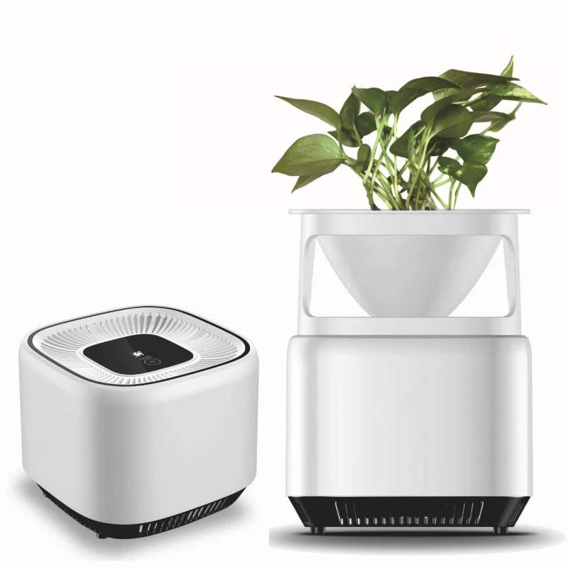 

Fresh Air Purifier Flower Pot Plant Negative Ion Generator Air Purifier for Home Office HY99 FE28