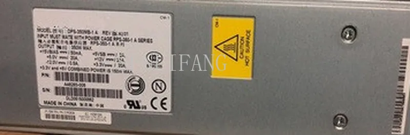 

Free shipping 100% working Server power supply For X343 DPS-350MB-1 01R0838 RPS-350-1 350W Fully tested
