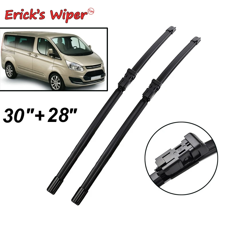 

Erick's Wiper Front Wiper Blades For Ford Tourneo Transit Custom 2012 2013 2014 2015 2016 2017 Windshield Windscreen 30"28"