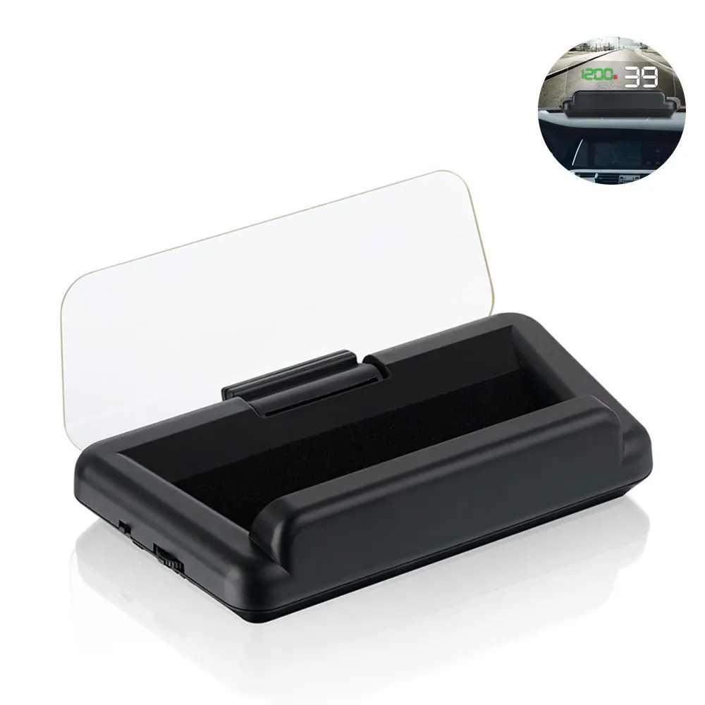 

T900 5 Inch HUD Car GPS Head-Up Display Virtual HD Reflection Board Speedometer Windshield Projector OBD2 Gauge Diagnostic Tool