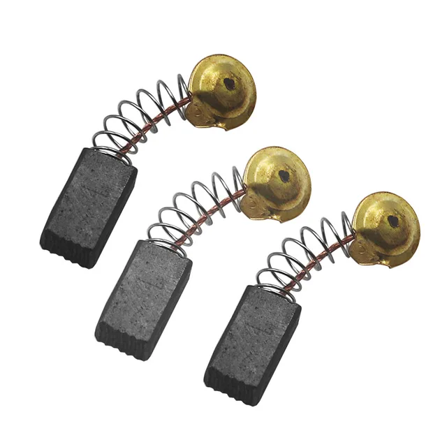 10pcs Mini Drill Accessories Carbon Brush Dremel Rotary Tool Spare Parts for Generic Electric Motor Power Tools