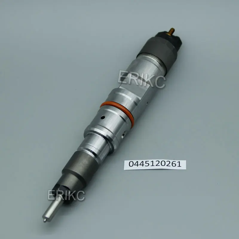 0445120261 ERIKC 0 445 120 261 Diesel Fuel Enjektor 0445 120 261 Inyectores Common Rail 0445B29029 for WEICHAI WP7 610800080073 (5)