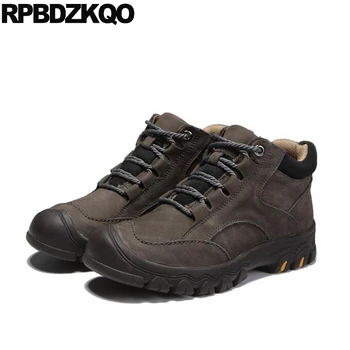 

men cowhide winter comfort real leather slip resistant designer shoes china 11 casual big size 2018 walking genuine lace up