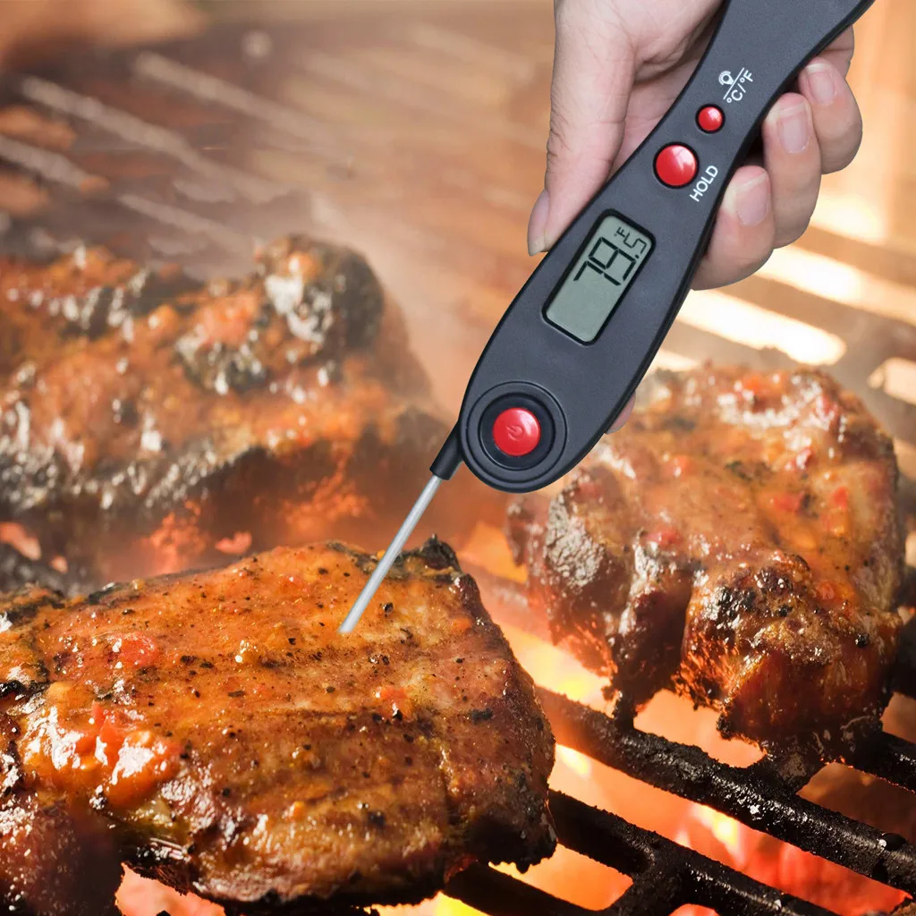 

Meat Thermometer Digital BBQ Thermometer Electronic Cooking Food Thermometer Probe Water Milk Kitchen Thermometer Tools Hot