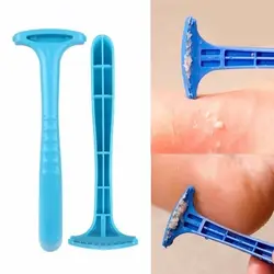 Металл + Пластик профессиональный уход за ногами педикюр Хайн жесткие ноги кожи резак для удаления кутикулы бритвы удаления омертвевших
