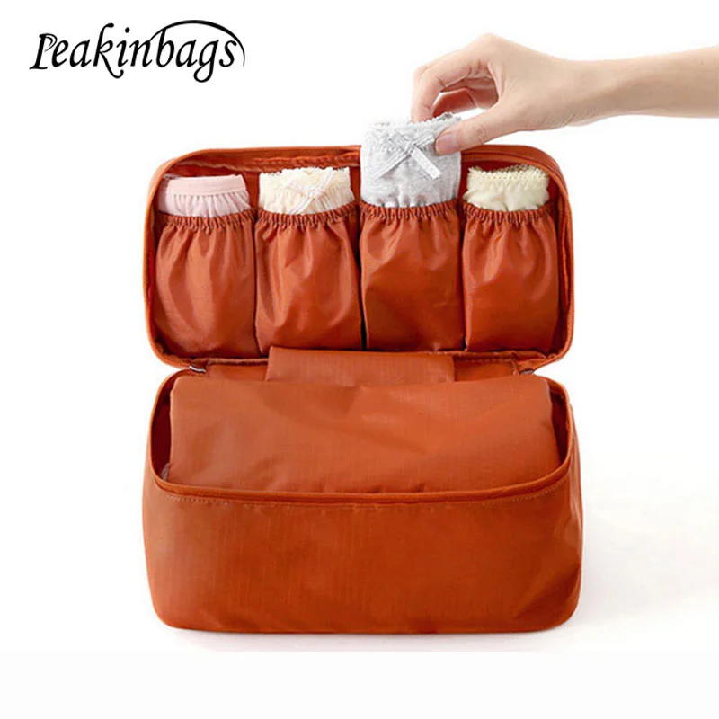 Portable Bra Storage Bag Waterproof Underwear Socks Case Box Home Bras