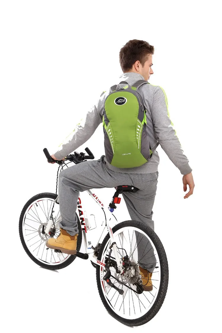 Best LOCAL LION Moutain Backpack Bike Packsack Road Cycling Bag Travel Running Sport Cycling Backpack+2L Water Bag 27