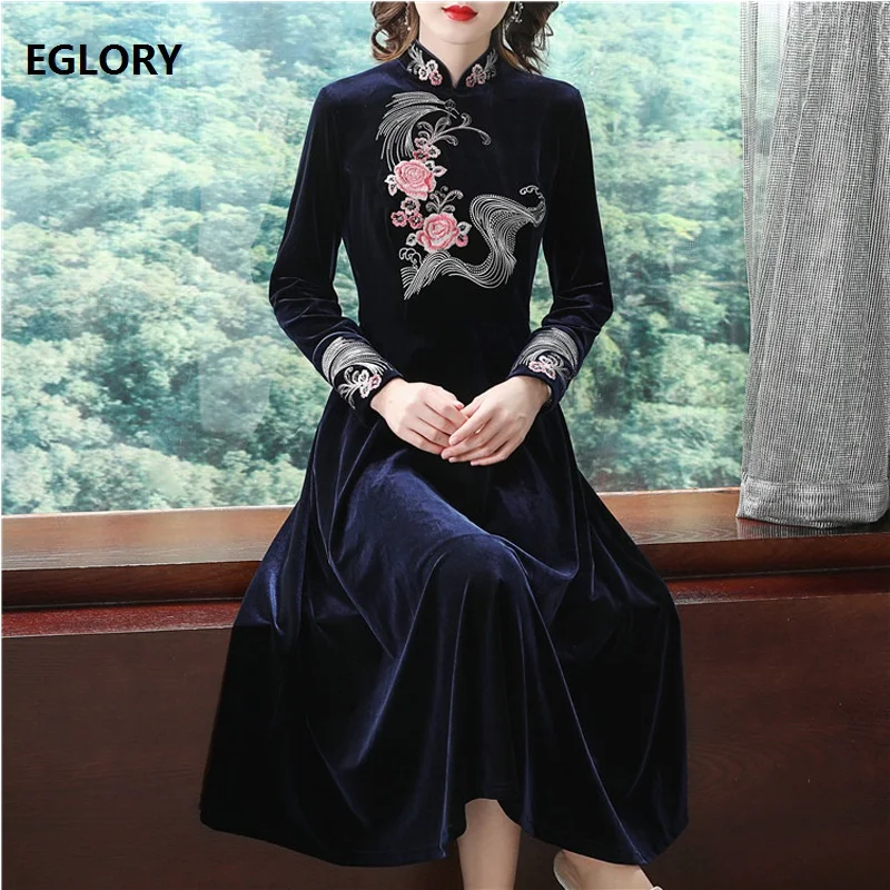 velvet dresses 2019