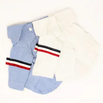 

Pet Products Dog Supplies Dog Apparel Strip Cotton Fashion Shirts Small And Big Dogs Clothes