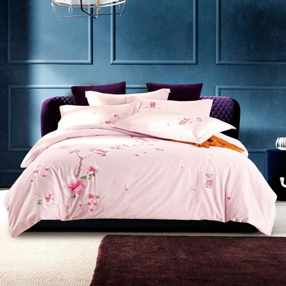 Online Get Cheap Flower Bedspread Aliexpresscom Alibaba Group - Sweet Pink Duvet Cover Flower Bedspread Pillowcase Embroidery Bedding Setqueen King Size Cotton online get cheap flower bedspread aliexpresscom alibaba group - sweet pink duvet cover flower bedspread pillowcase embroidery bedding setqueen king size cotton