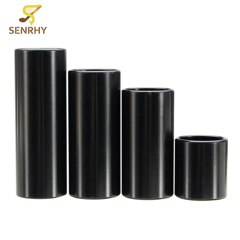 

28/51/60/70mm Stainless Steel Black Guitar String Finger Slide Slider for Acoustic Electric Guitar Instruments Parts & Accessory