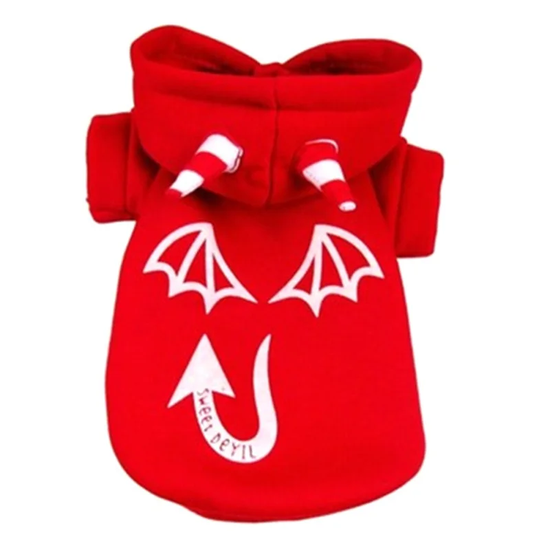 

small Dogs Pet Clothes Dog Cat Festival Glow Pattern Hoodie European Jackets