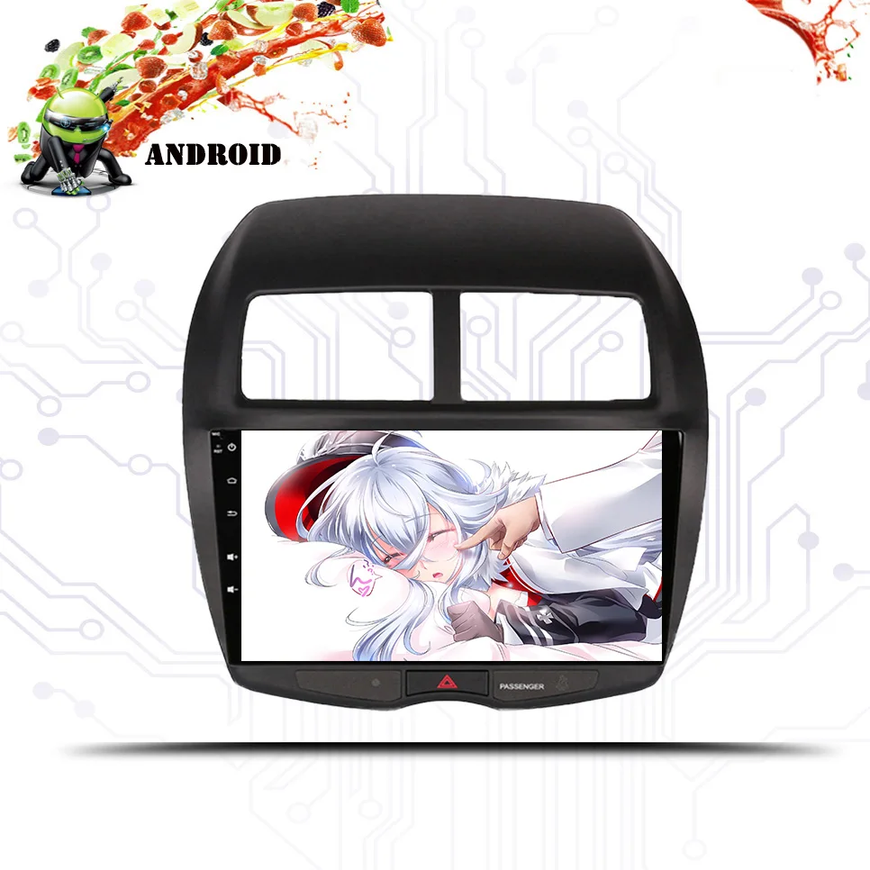 Excellent 4GB+64GB android 9.0 car dvd for Mitsubishi ASX 2010 2011 2012 gps navi radio video stereo multimedia player 8 core IPS screen 5
