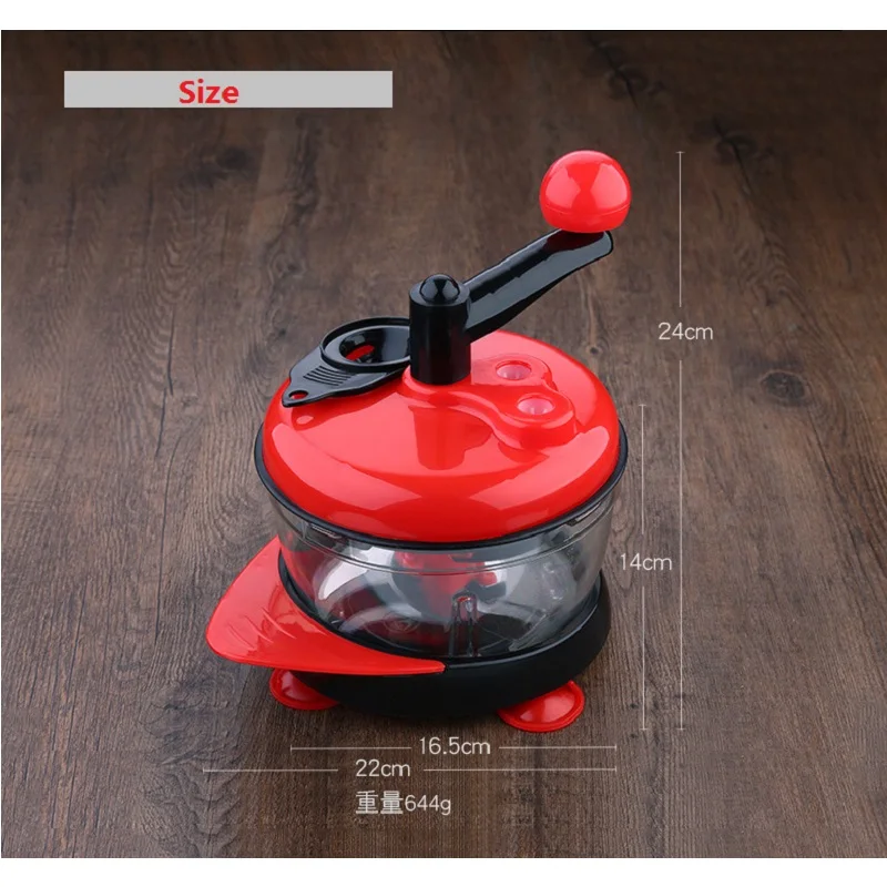 1Pcs Manual Household Vegetable Machine Meat Grinder Kitchen Function Veggie Chopper Broken Vegetables Dumpling Stuffing Stir