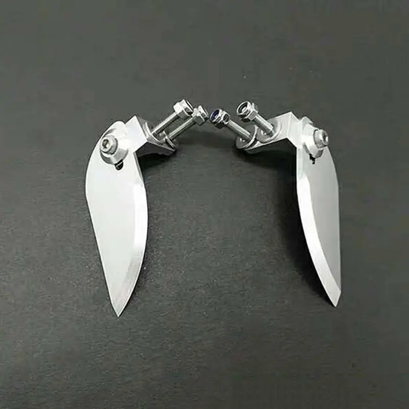 

Rc Model Boat Turn Fins Adjustable Aluminum Water Knife For Feilun Ft012 Refit