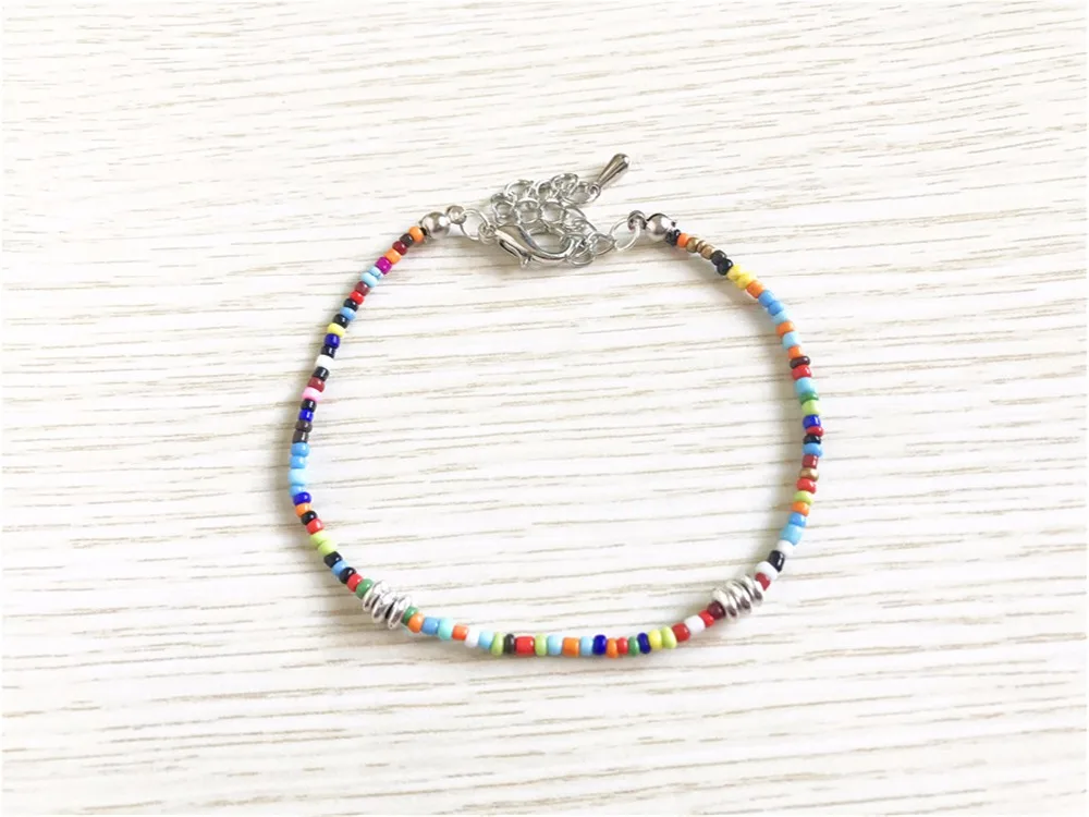 Fashion Seed Bead Bracelets Colorful Beads Bracelet Rainbow bracelets