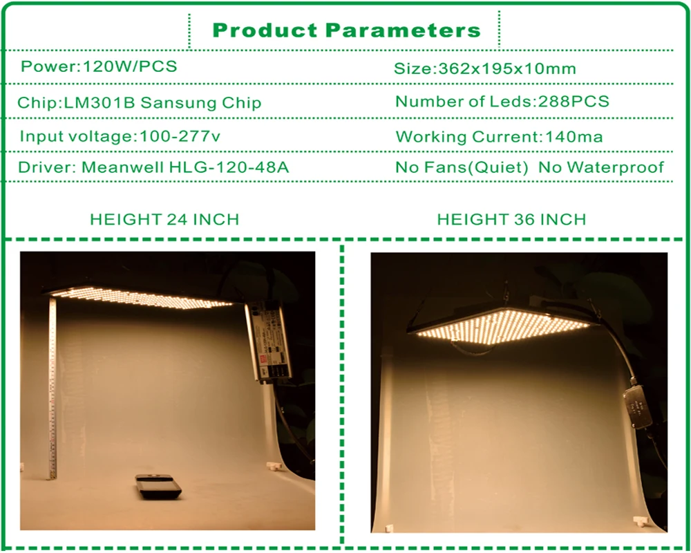 Meanwell драйвер 120 Вт/240 Вт samsung Квантовая плата полный спектр светодиодная световая панель для проращивания с LM301B 288 шт. 3000K и 660nm красный