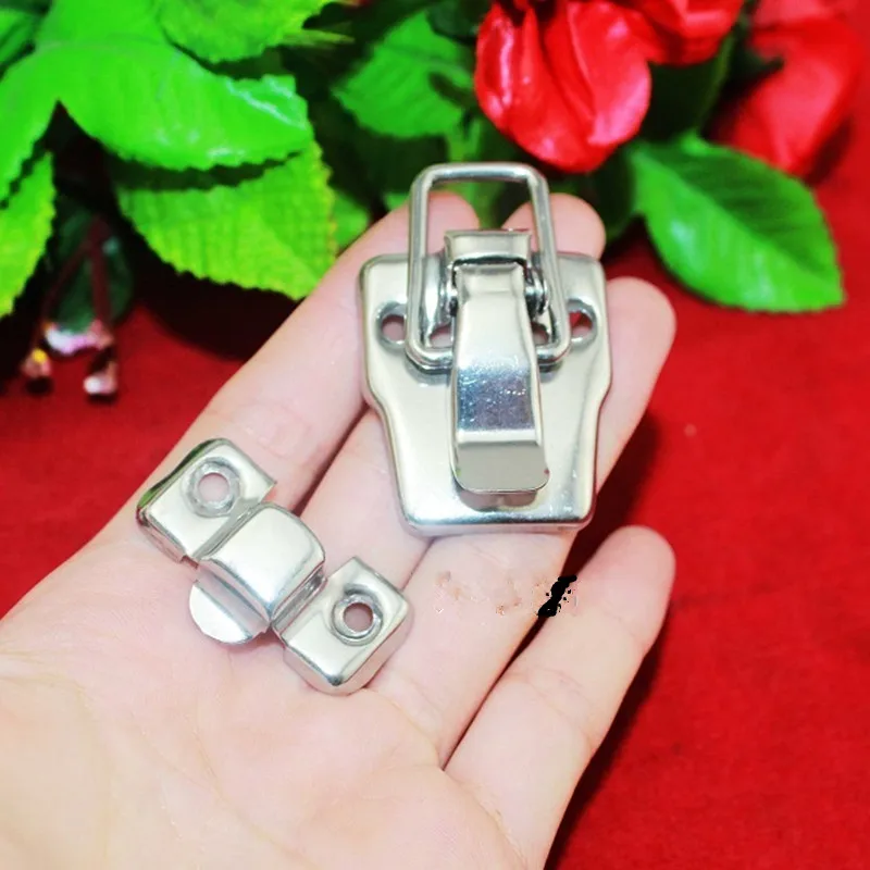 Silver-Color-Lock-Antique-Metal-Jewelry-Chest-Gift-Box-Suitcase-Case-Buckles-Toggle-Hasp-Latch-Catch (4)