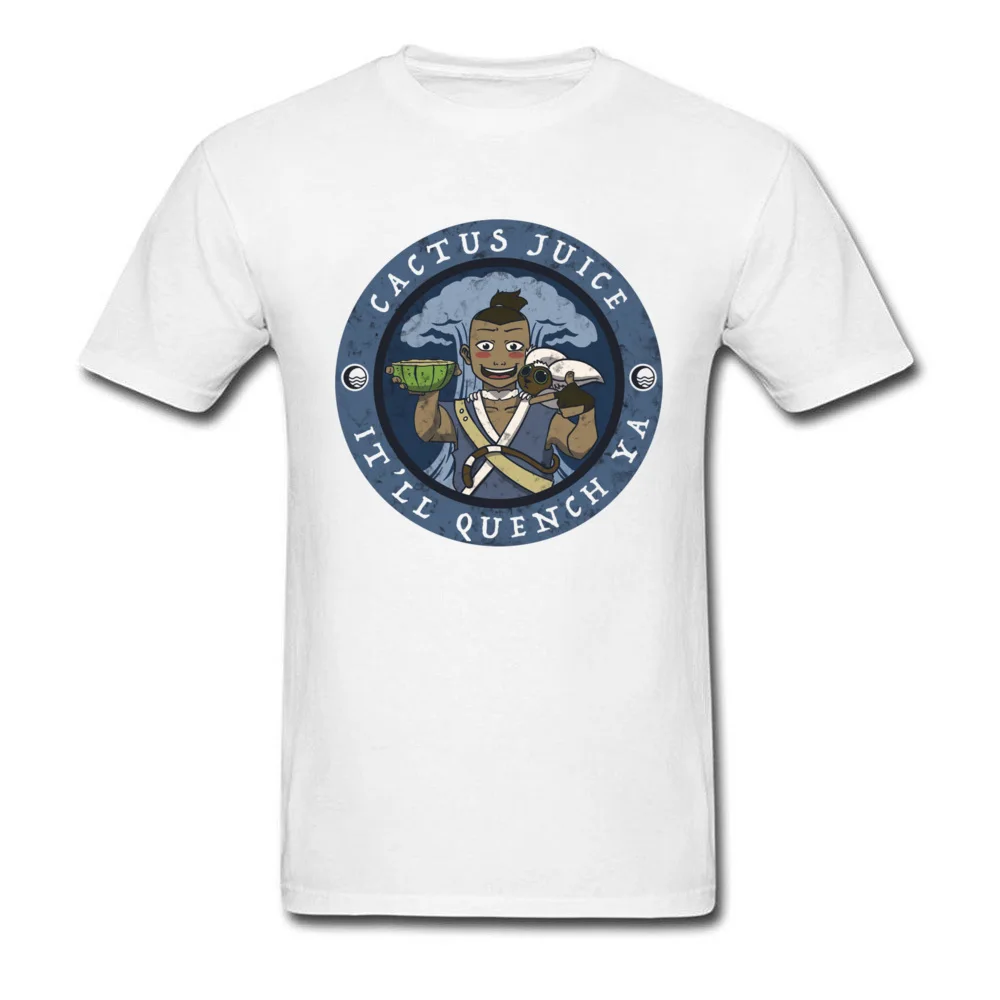 cactus juice 6021 Discount Design Tops Shirts Round Collar Father Day Pure Cotton Short Sleeve T-Shirt for Men Casual Tee Shirt cactus juice 6021 white