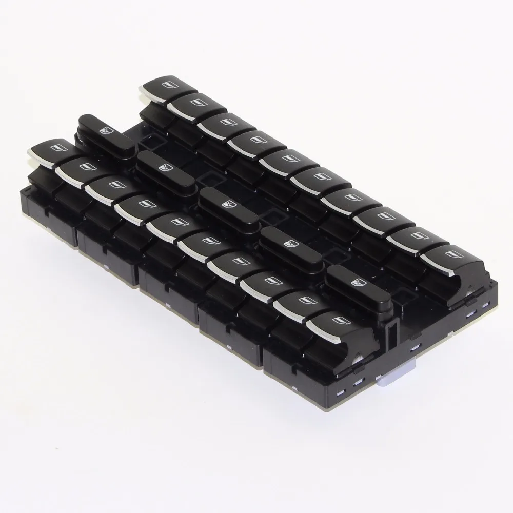 5X OEM хромированный боковой переключатель окна водителя для VW Jetta 5 Golf MK6 GTI Passat B6/3C