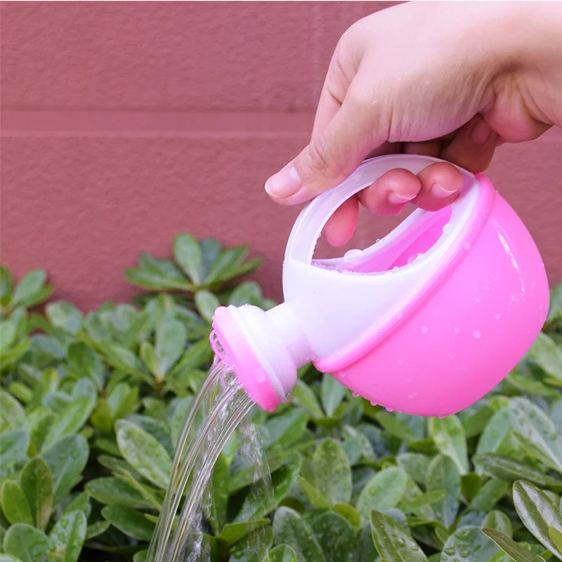 1PCS Baby Bath Toy Colorful Plastic Watering Can Watering Pot Beach Toy Play Sand Shower Bath Toy for children Kids Gift 7