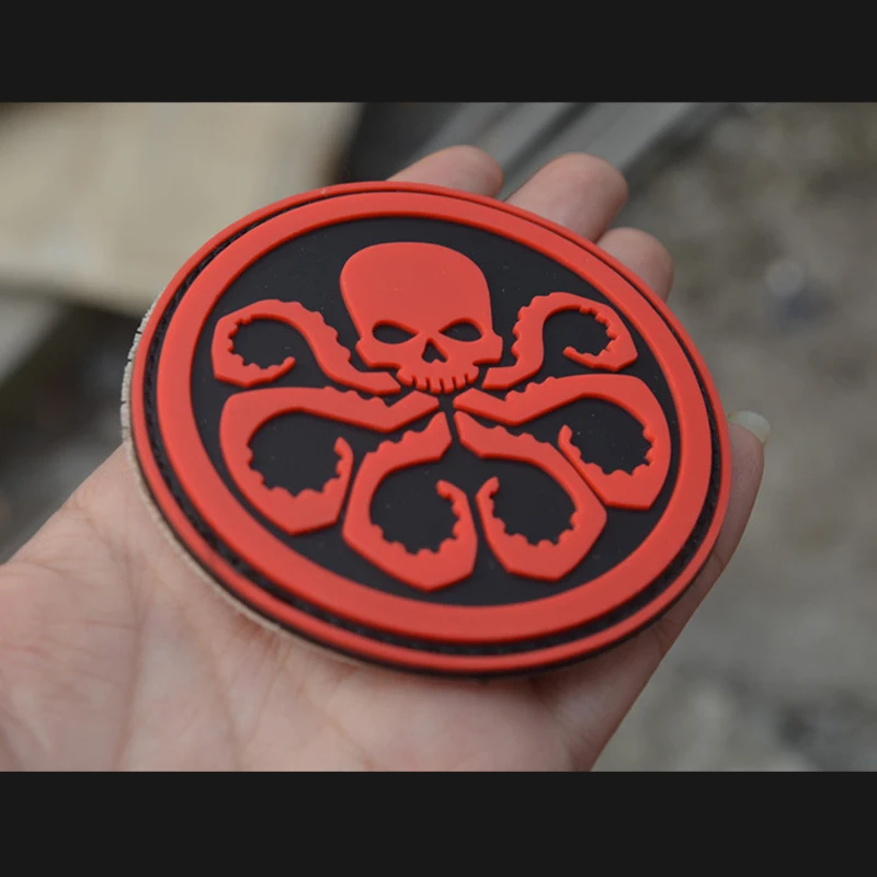 Мстители Альянс злодей Hydra Bianconeri знак ПВХ/вышитые нашивки DIY эмблема значок для