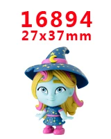 16894 30 шт мультфильм персонаж плоское украшение из смолы PR 16739 - Цвет: 16894