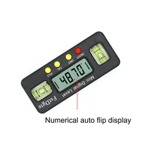 150mm 100mm 360 deg mini digital protractor Angle Finder inclinometer electronic level with magnetic bottom angle measuring tool 1