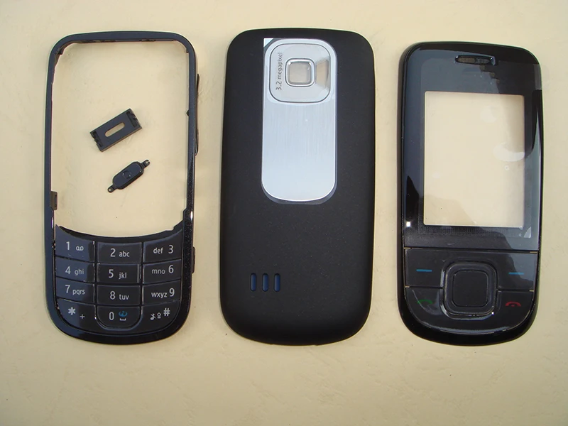 Black Housing Cover Battery Door Case Case Keypad Keyboard