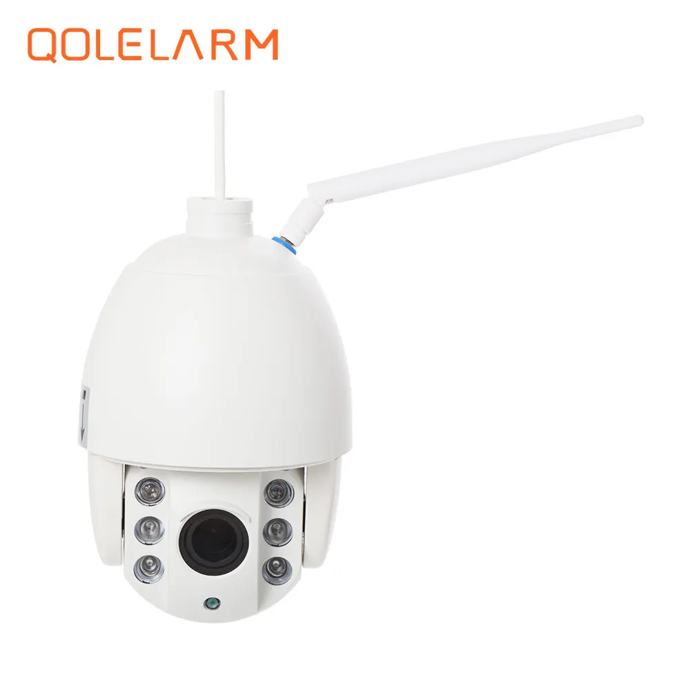 

1080P 2.0 Megapixel Waterproof mini camera 4X zoom HD PTZ wire ip camera wi-fi outdoor indoor speed dome camera 6 pcs IR LED