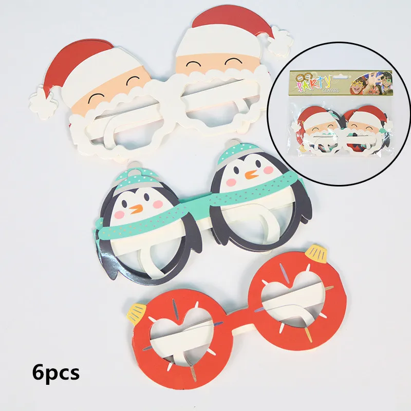 Children's Birthday Party Supplies Baby Decorative Masks Festival Dress Up Halloween Goggles Atmosphere Paper Funny Mask qq039 (1)