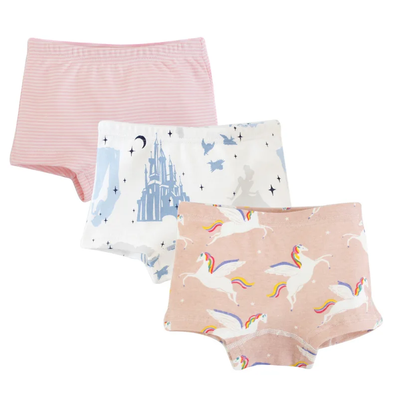 

VIDMID baby Kids girls Underpants Cotton panties cute Colors for Girls Short Panties baby girls chlidren's Underpants 7081 01