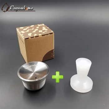 

Capsulone/STAINLESS STEEL Metal dolce gusto Machine Compatible Refillable Reusable/gift Nescafe Dolce Gusto coffee cafe capsule