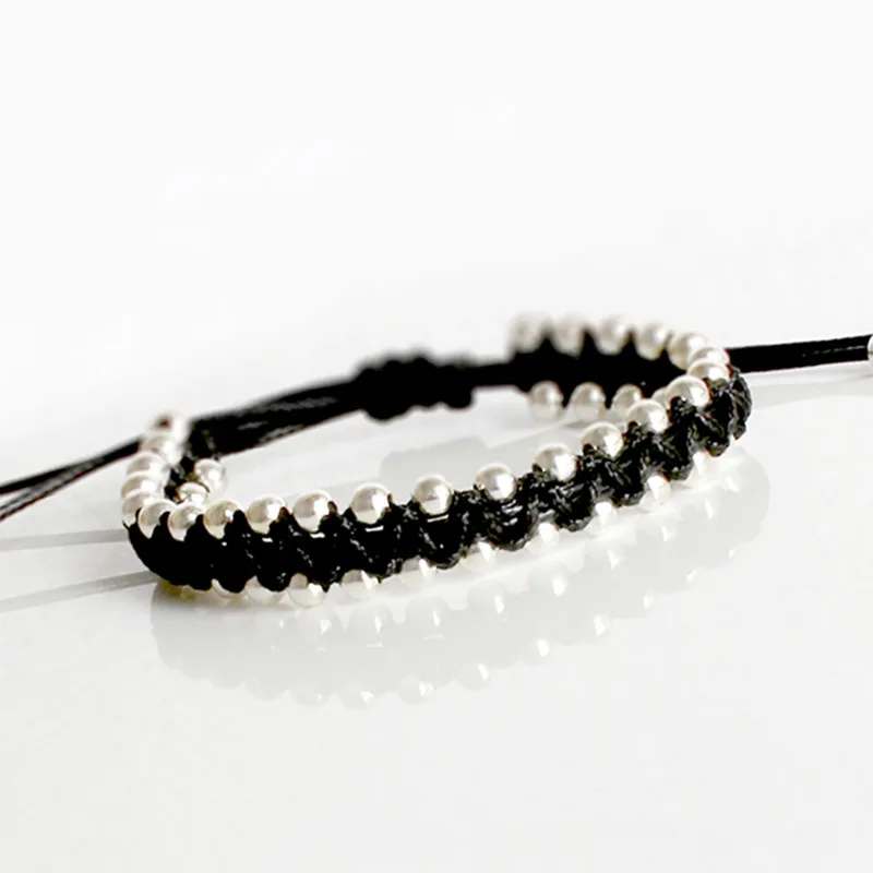 Wholesale Ball Beads Bracelet Men Korean Punk Bracelet Fashion Simple