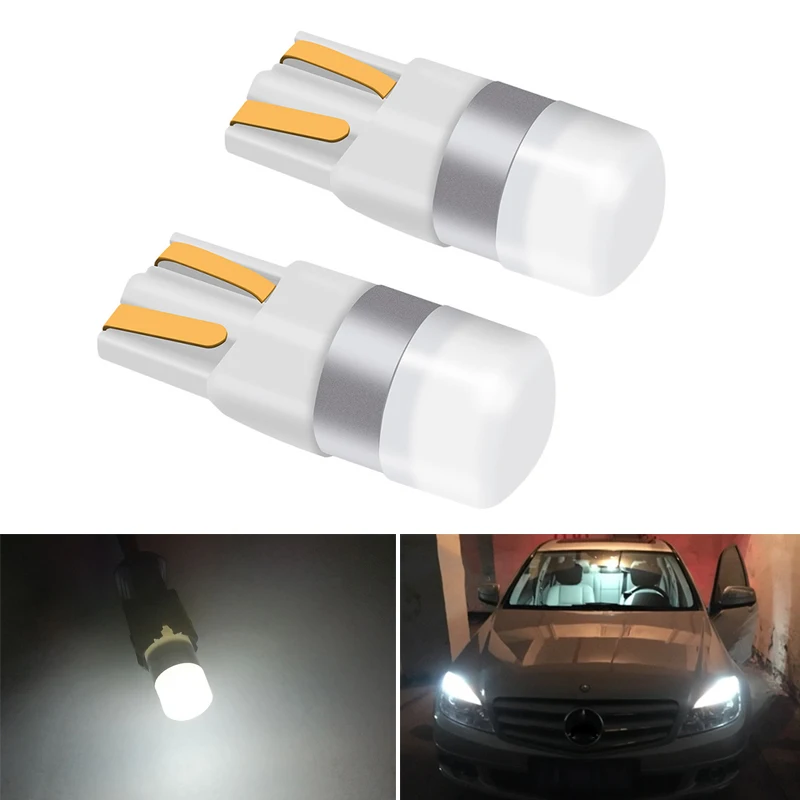 2 шт. Автомобильные светодиодные лампы T10 168 194 W5W для Mercedes Benz W211 W221 W220 W163 W164 W203 C E SLK GLK