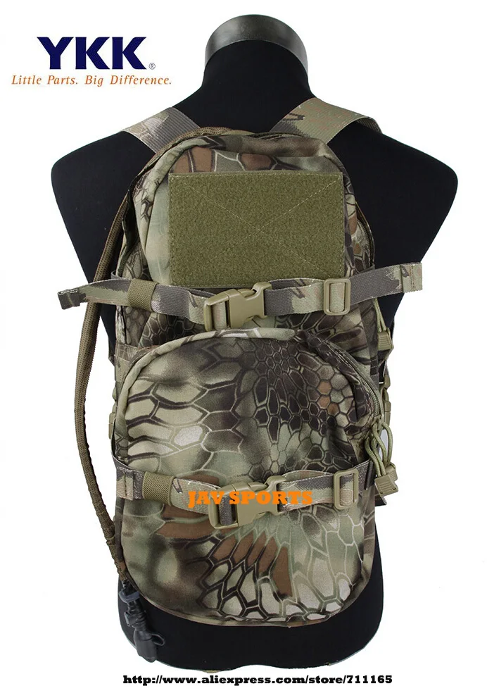 TMC Modular Assault Pack With Water Bladder 3L Hydration Bag In Kryptek Mandrake Free shipping SKU12050348